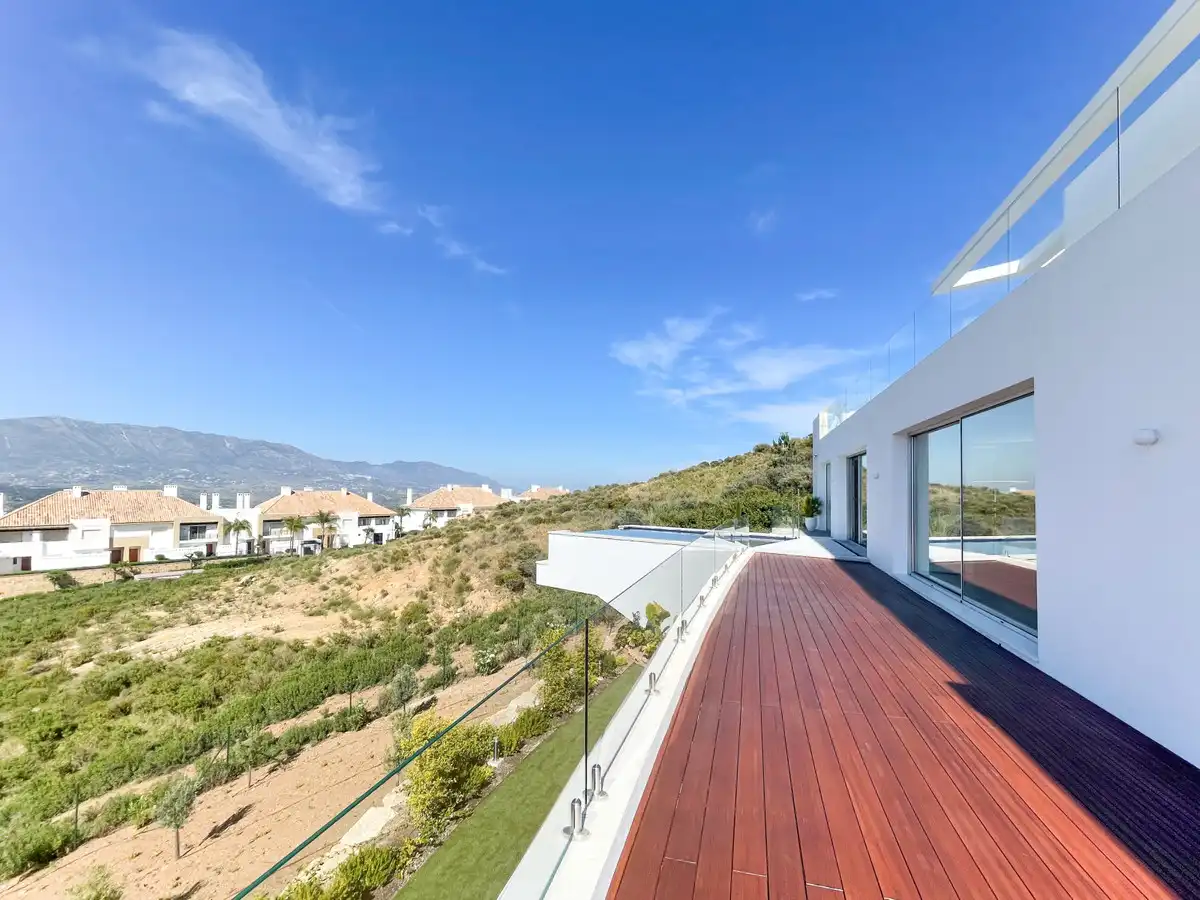 Terrace of Houses for sale in Mijas  with Air Conditioner, Private garden and Terrace