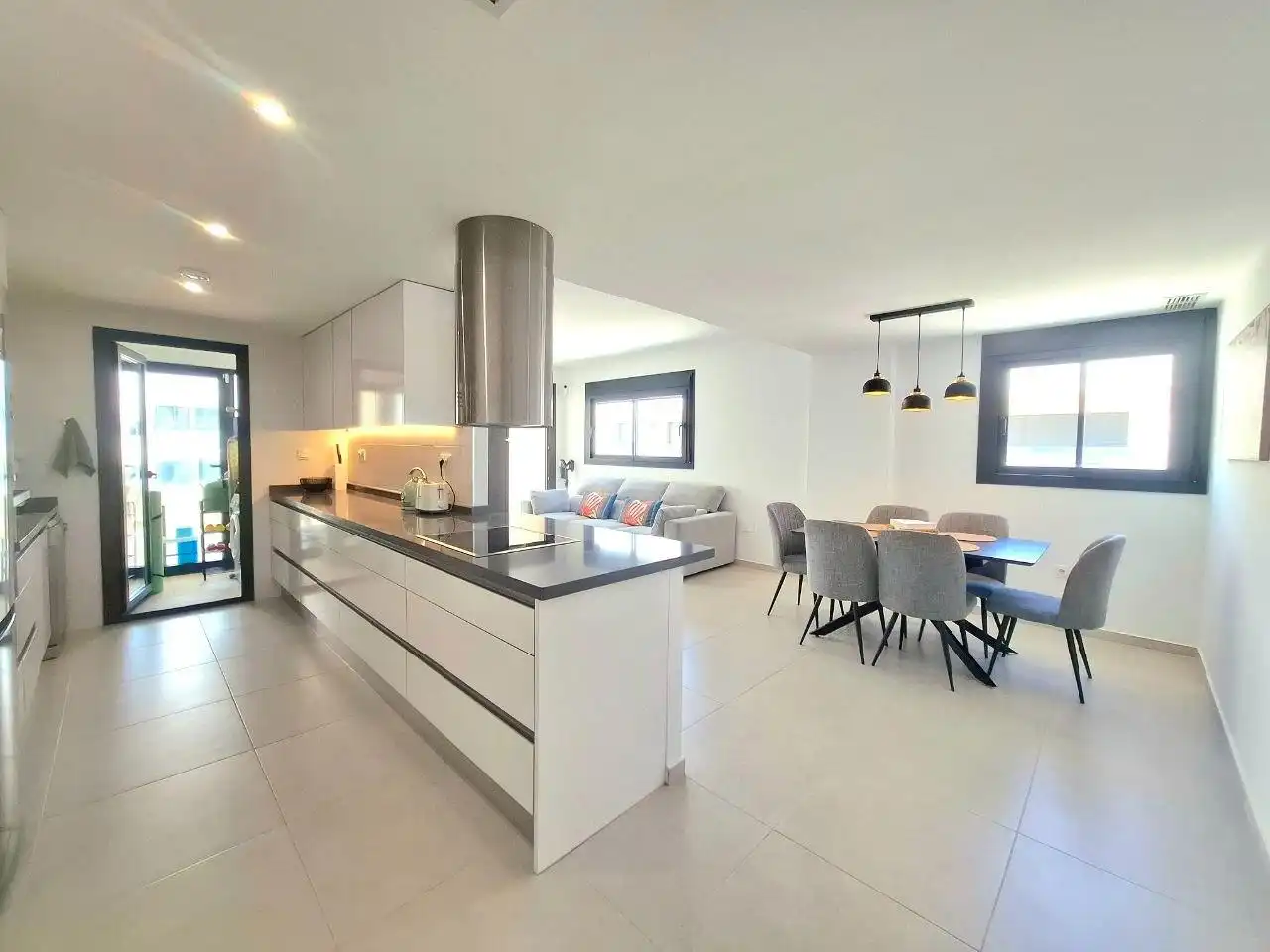 Cocina de Apartamento en venta en Orihuela con Jardín privado, Terraza y Trastero