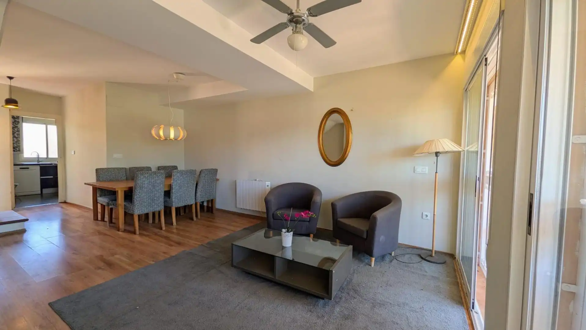 Sala de estar de Casa o chalet en venta en L'Alfàs del Pi con Aire acondicionado, Terraza y Piscina comunitaria