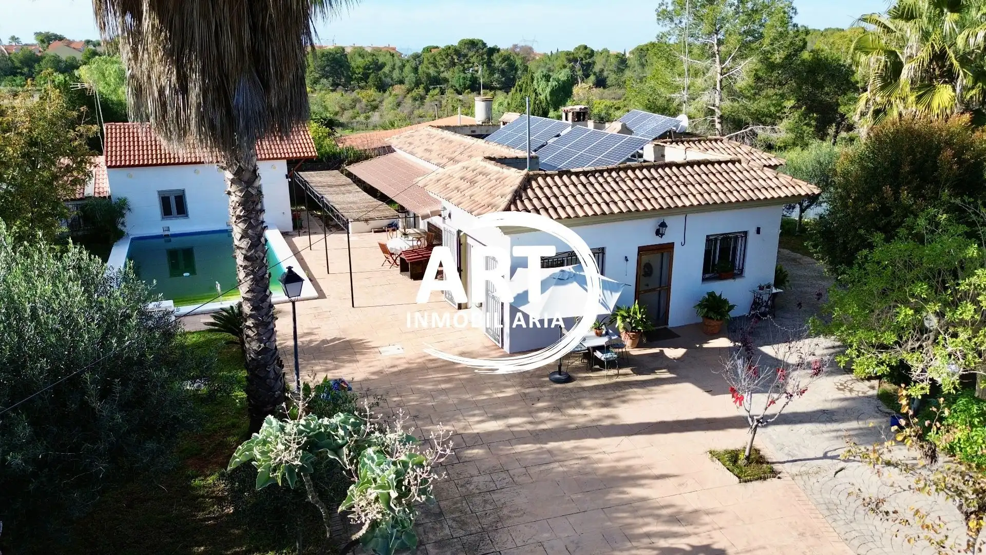 Vista exterior de Casa o chalet en venta en Bétera con Jardín privado, Trastero y Piscina