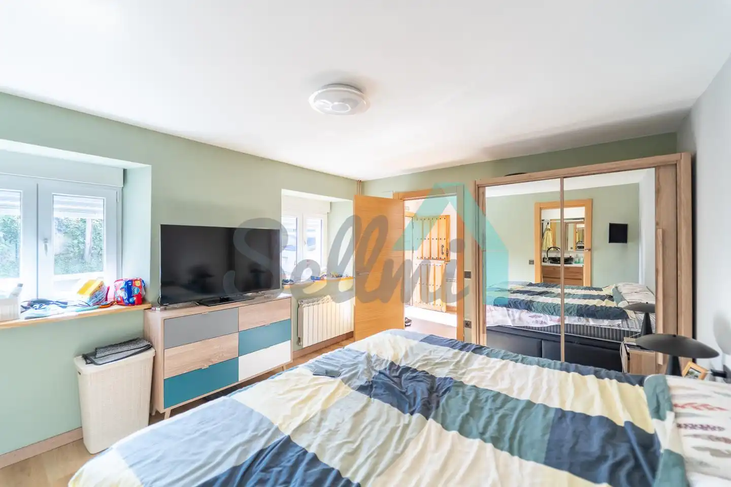 Bedroom of Houses for sale in Siero  with Heating, Private garden and Terrace
