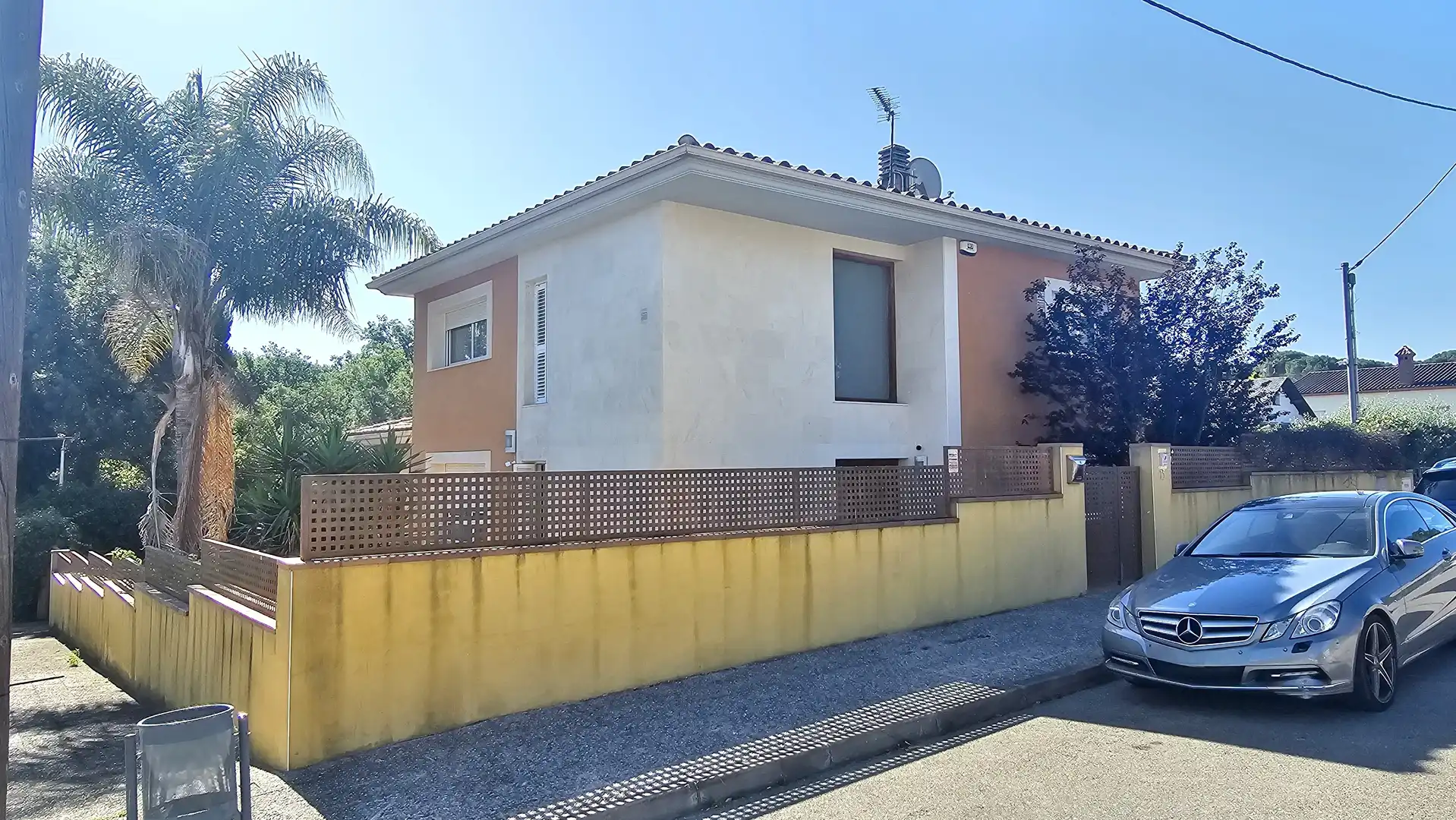 Vista exterior de Piso en venta en Llagostera con Jardín privado