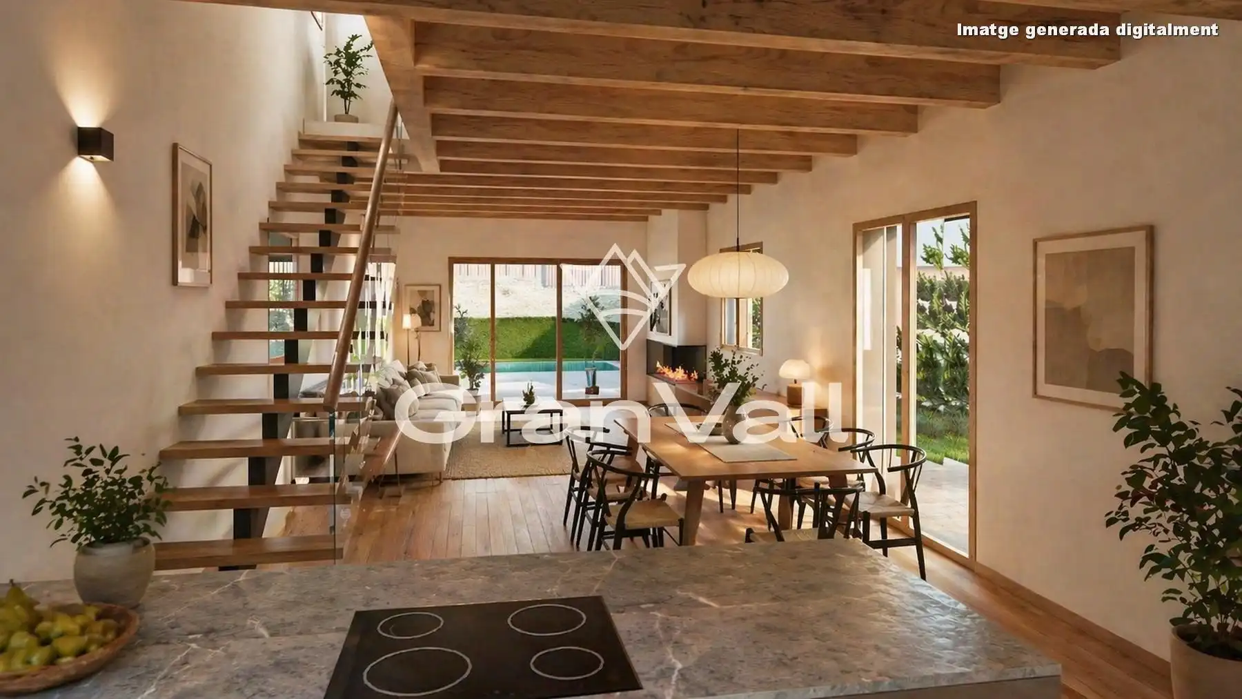 Casa amb terrassa en venda a Das, imagen 13