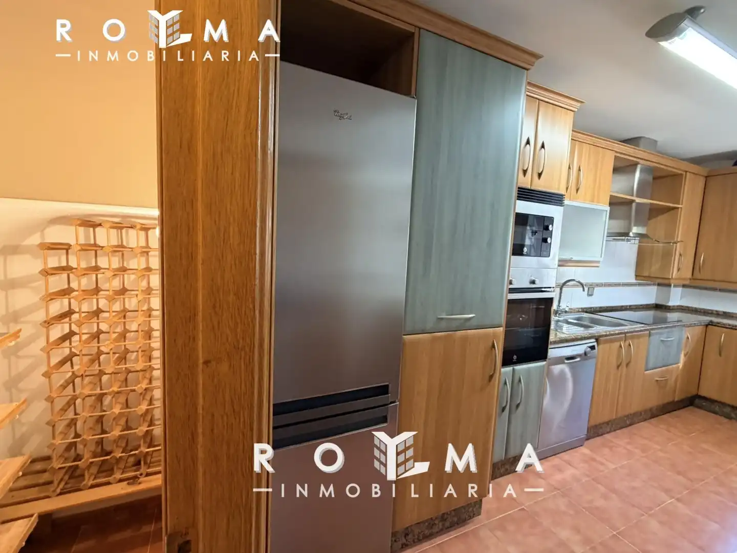 Kitchen of Detached homes for rent in Bormujos  with Air Conditioner, Heating and Private garden