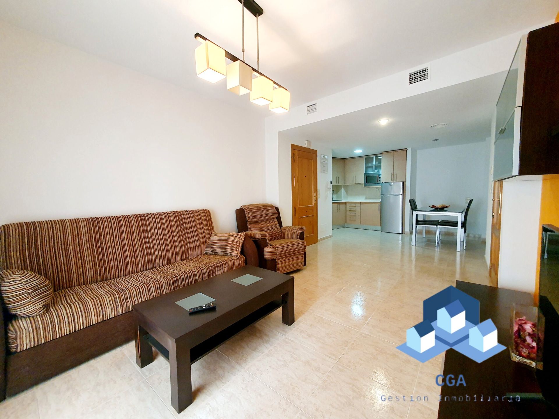 Living room of Apartment for sale in Lorca  with Air Conditioner and Furnished