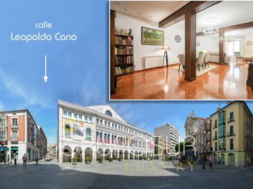 Wohnung mit Balkon zum Verkauf in Calle de Leopoldo Cano 18