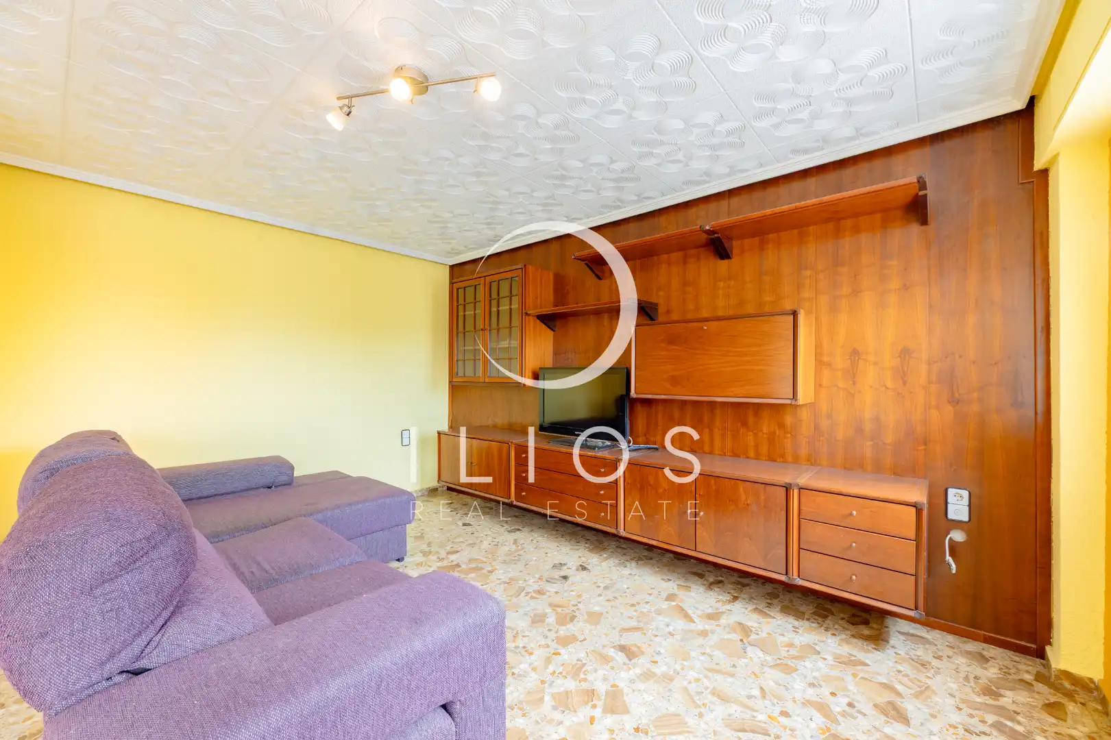 Living room of Flat for sale in Manises  with Air Conditioner, Terrace and Balcony