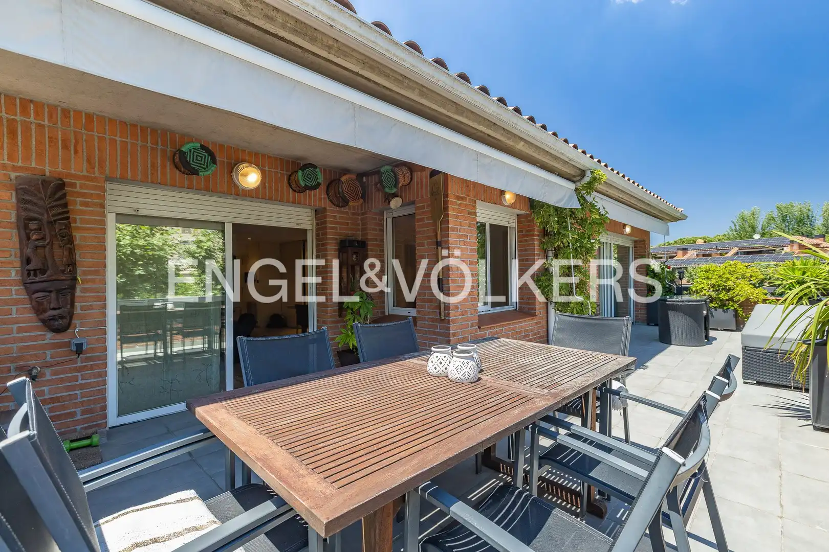 Terrassa de Àtic en venda en Sant Cugat del Vallès amb Calefacció, Jardí privat i Parquet