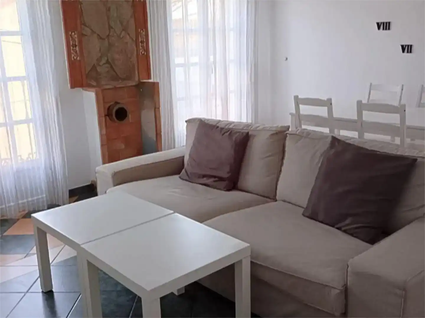 Sala de estar de Piso en venta en El Saucejo con Aire acondicionado, Amueblado y Balcón