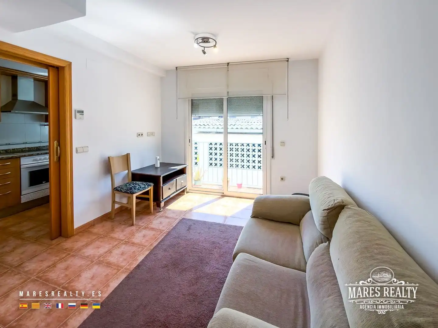 Living room of Flat for sale in Blanes  with Air Conditioner and Heating