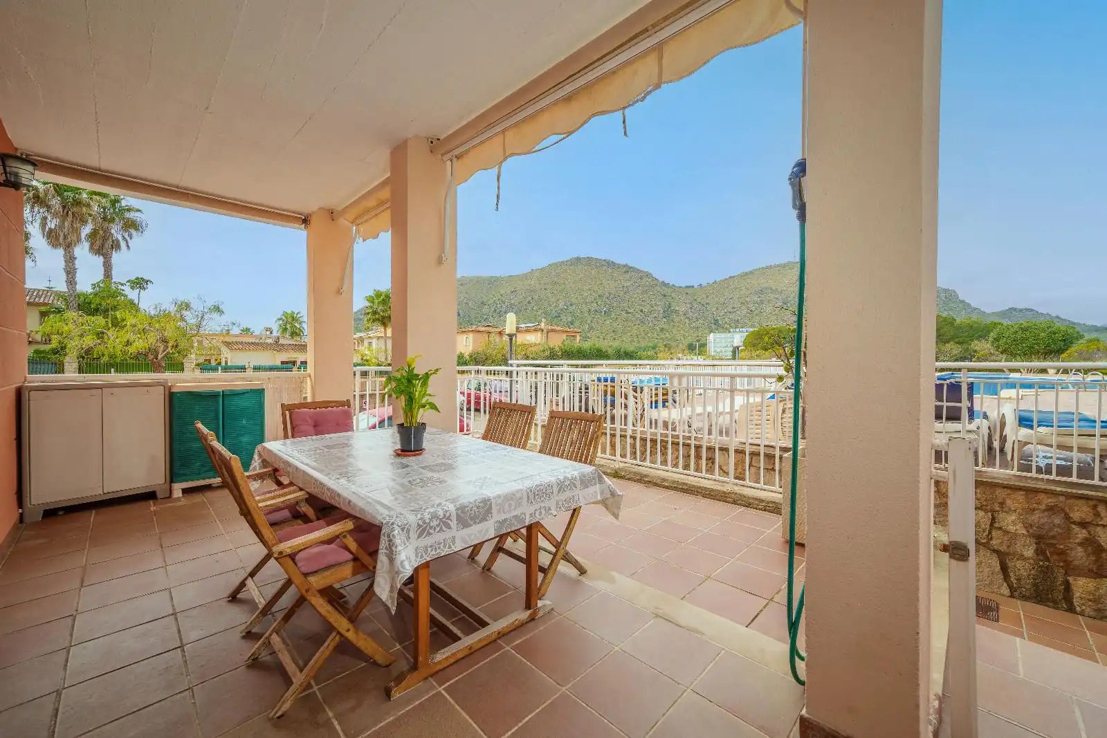 Terraza de Apartamento en venta en Alcúdia con Aire acondicionado, Calefacción y Jardín privado