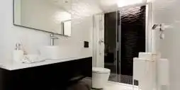Badezimmer von Haus oder Chalet zum Verkauf in Cartagena mit Privatgarten, Terrasse und Gemeinschaftspool
