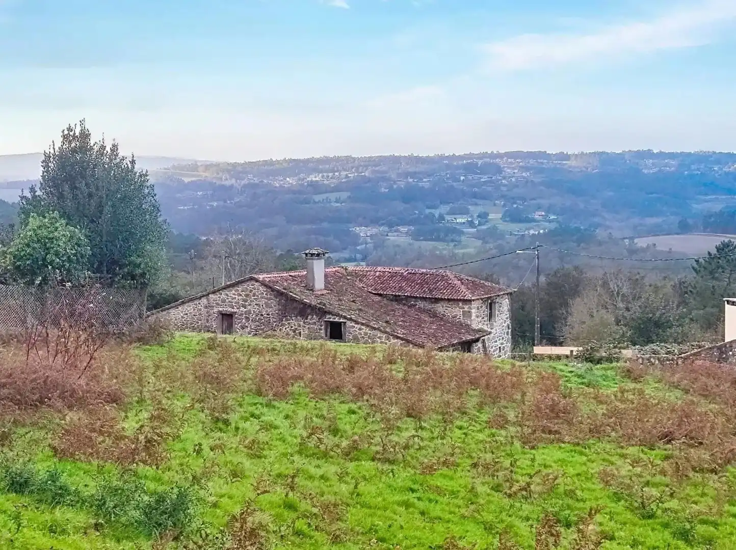 Vista exterior de Finca rústica en venta en A Estrada 