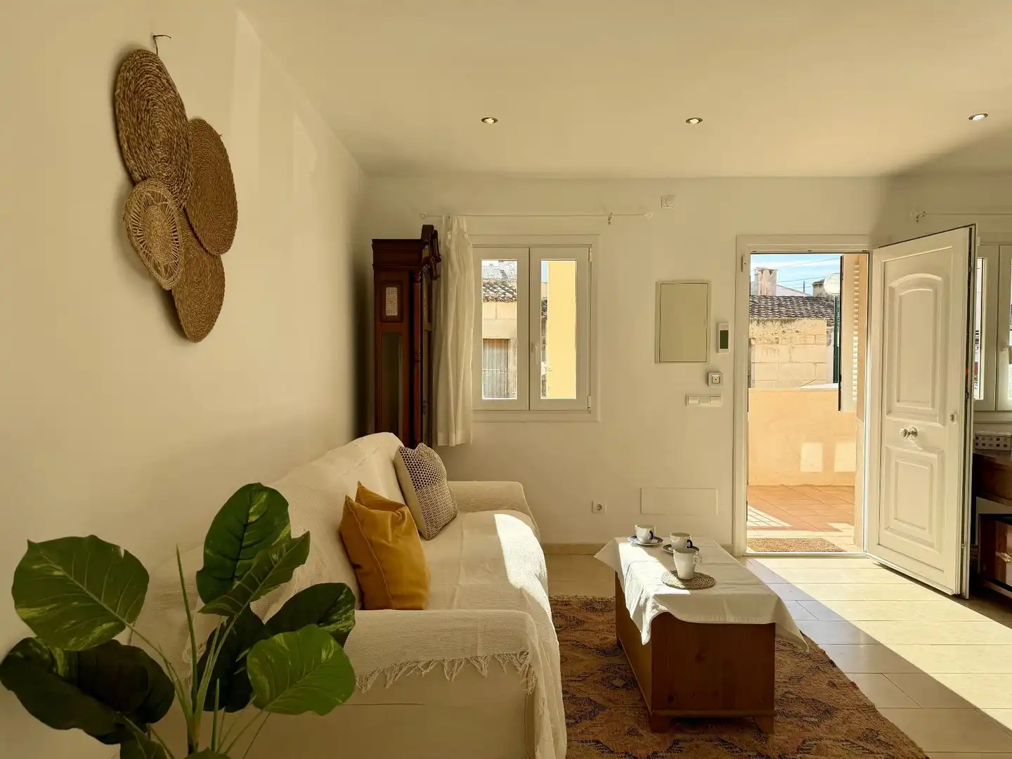 Sala de estar de Piso en venta en Sa Ràpita - Ses Covetes
