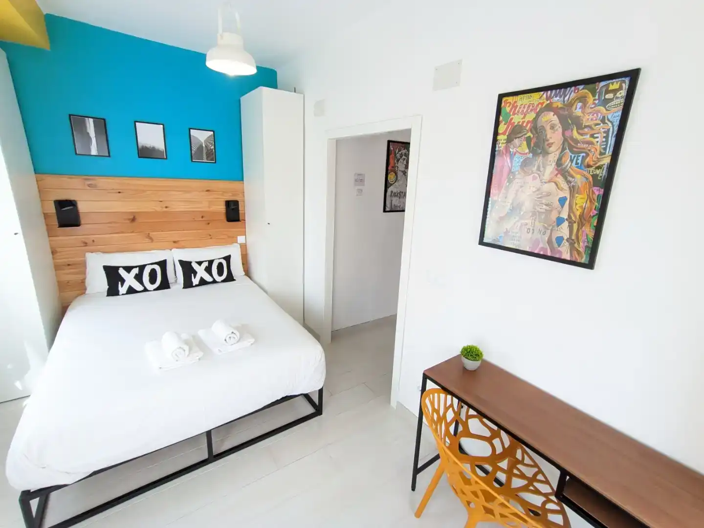 Schlafzimmer von Wohnung zur Miete in Zona Alta