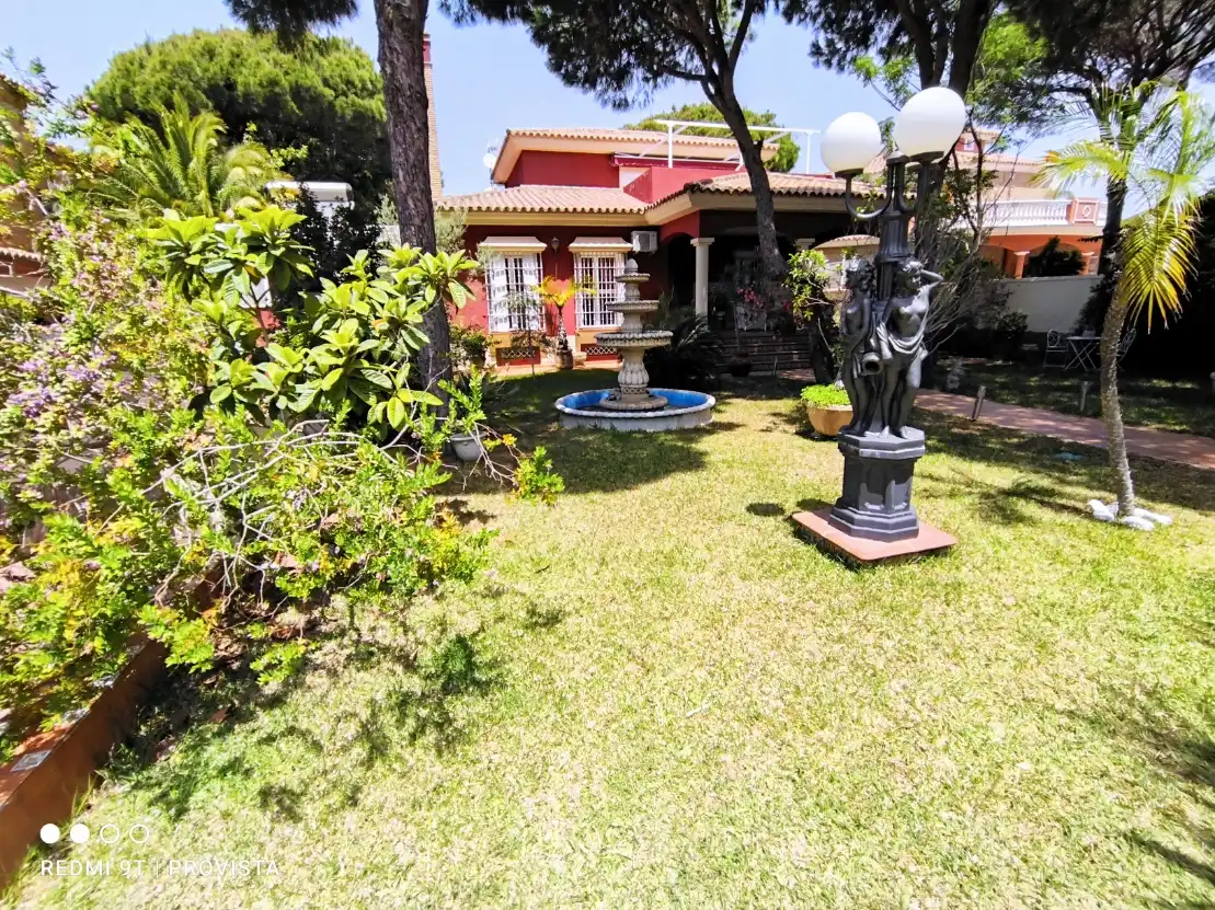 Villa con terrazza in affitto a Avenida de la Barrosa 11, imagen 51