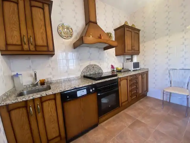 Cocina de Finca rústica en venta en Sonseca con Calefacción, Jardín privado y Terraza