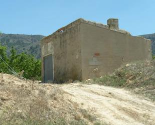 Exterior view of Land for sale in Abarán