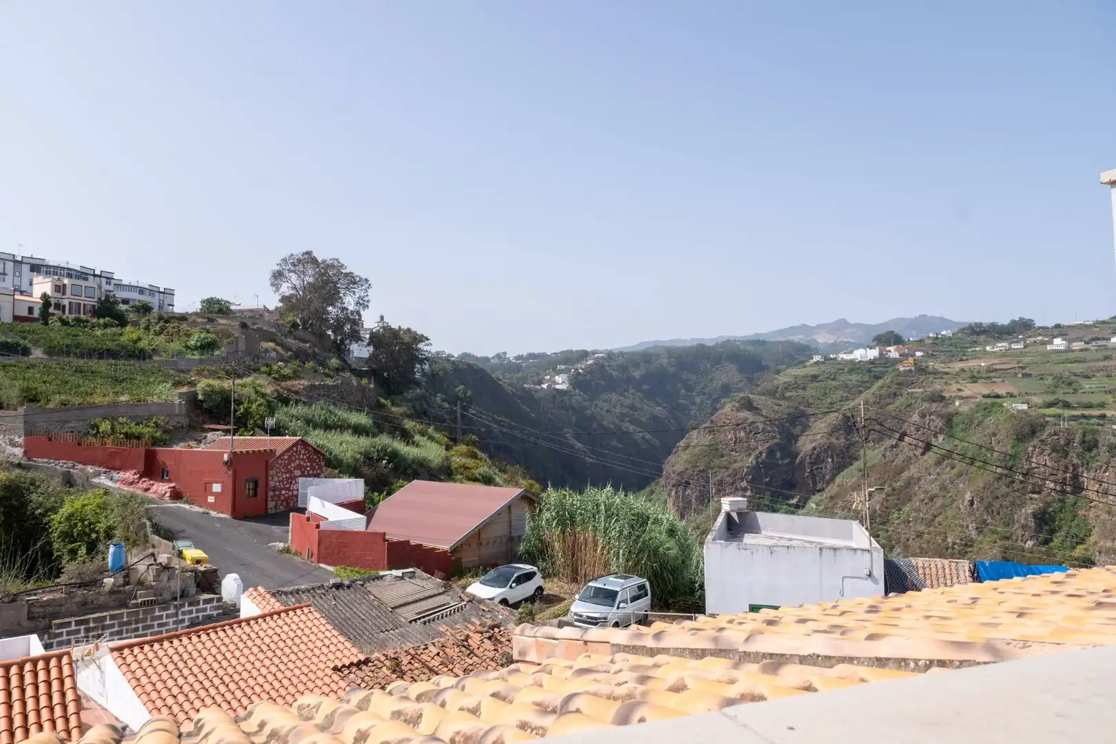 Vista exterior de Casa o chalet en venta en Moya (Las Palmas) con Aire acondicionado, Terraza y Balcón