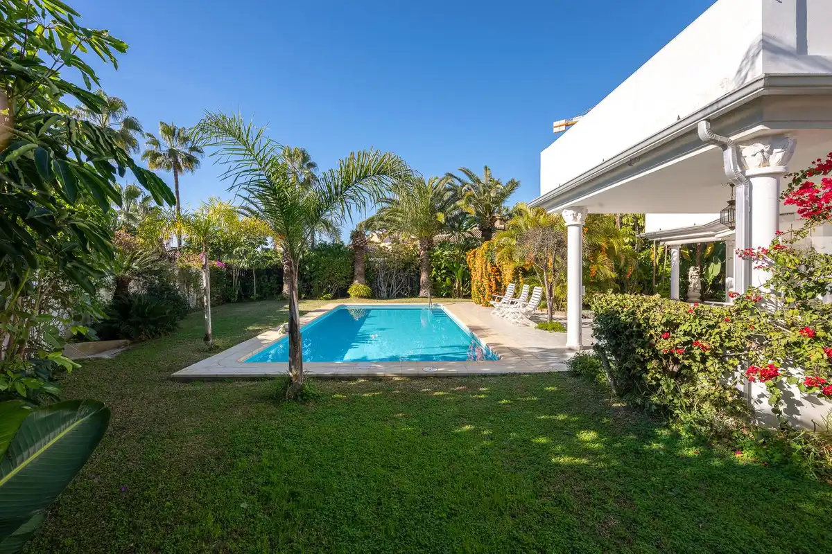 Piscina de Casa o chalet en venta en Marbella con Terraza, Trastero y Piscina
