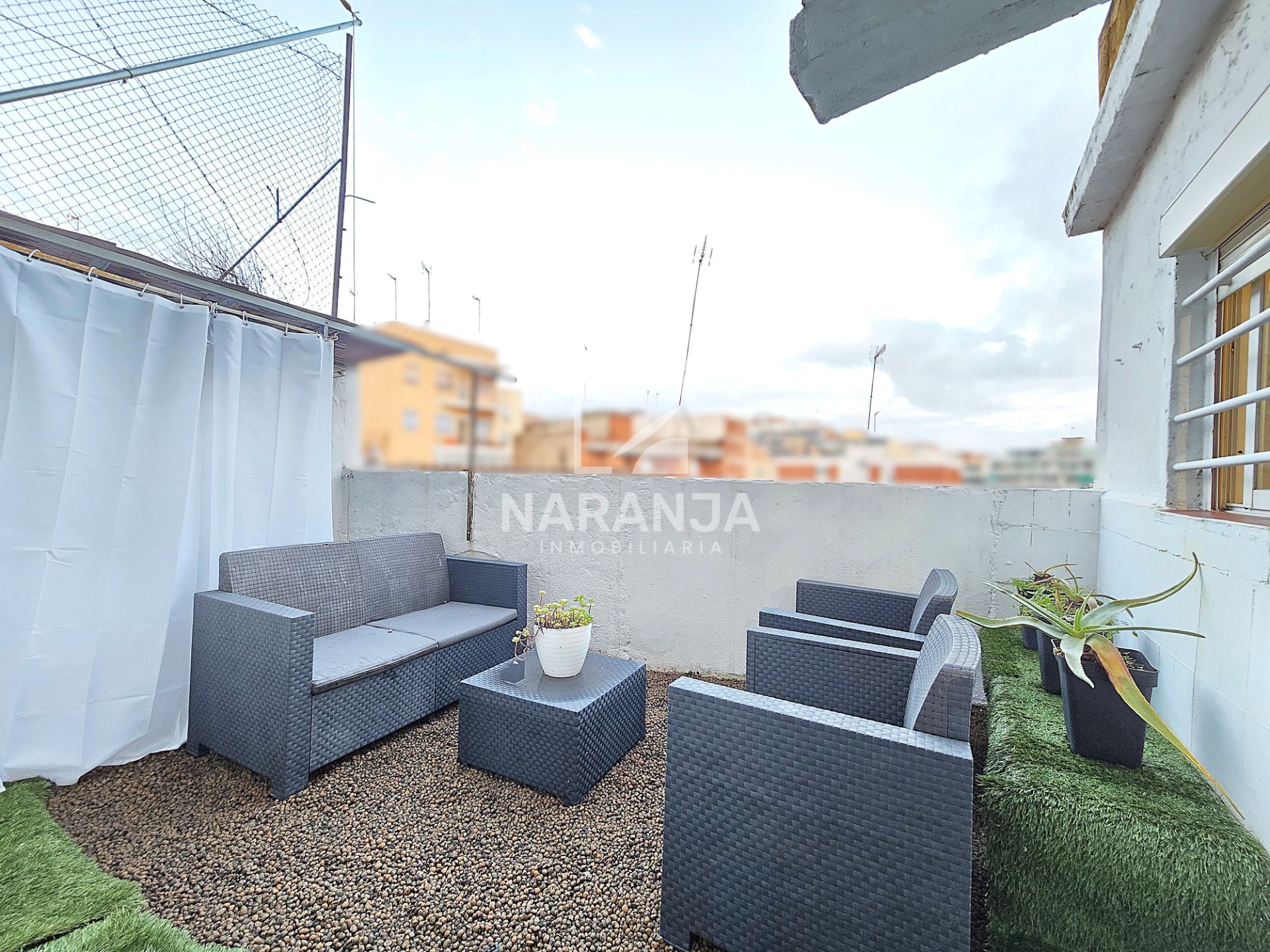 Terrace of Flat for sale in Santa Coloma de Gramenet  with Terrace and Balcony