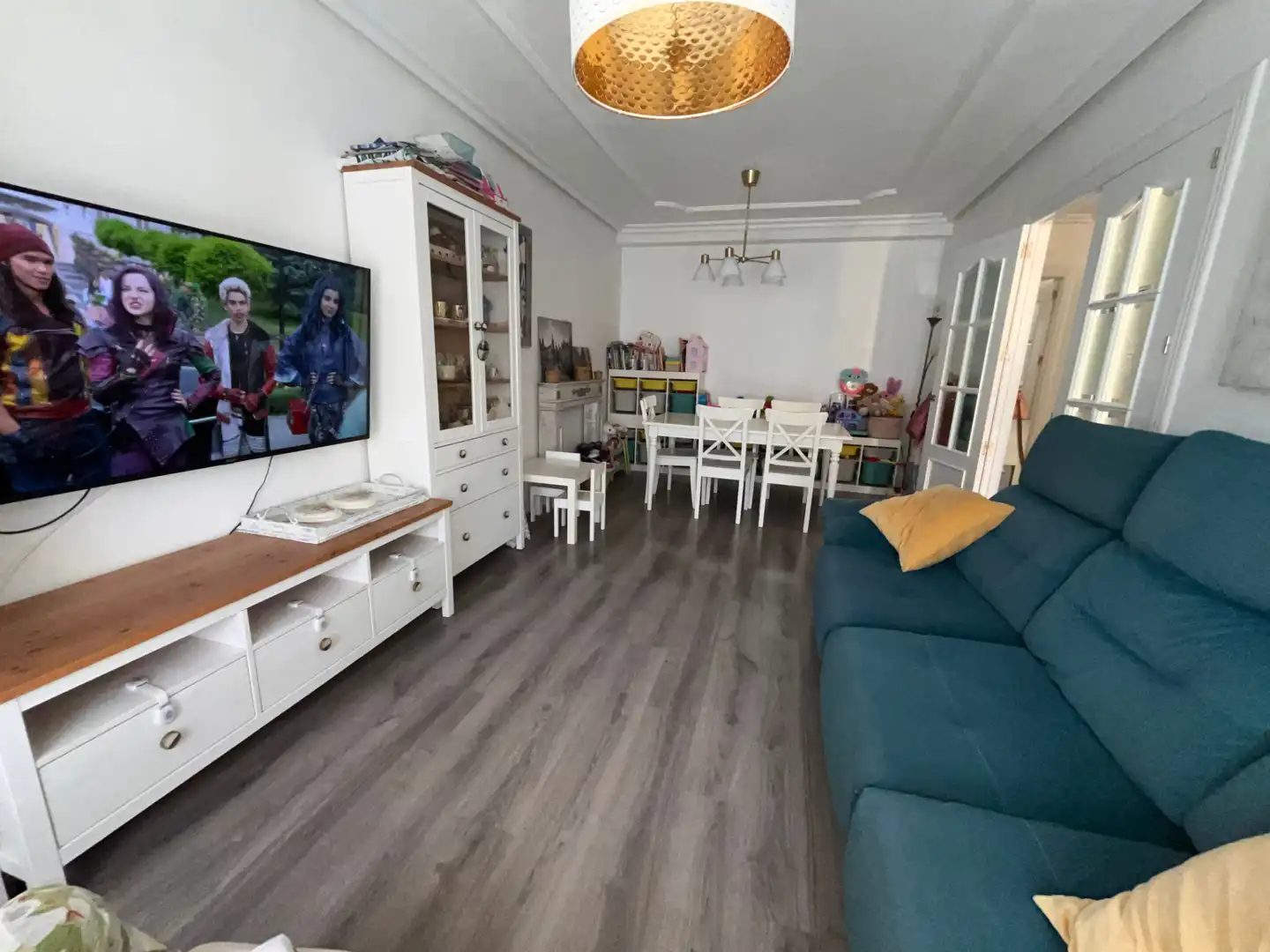 Sala de estar de Casa adosada en venta en Cartagena con Aire acondicionado, Calefacción y Jardín privado