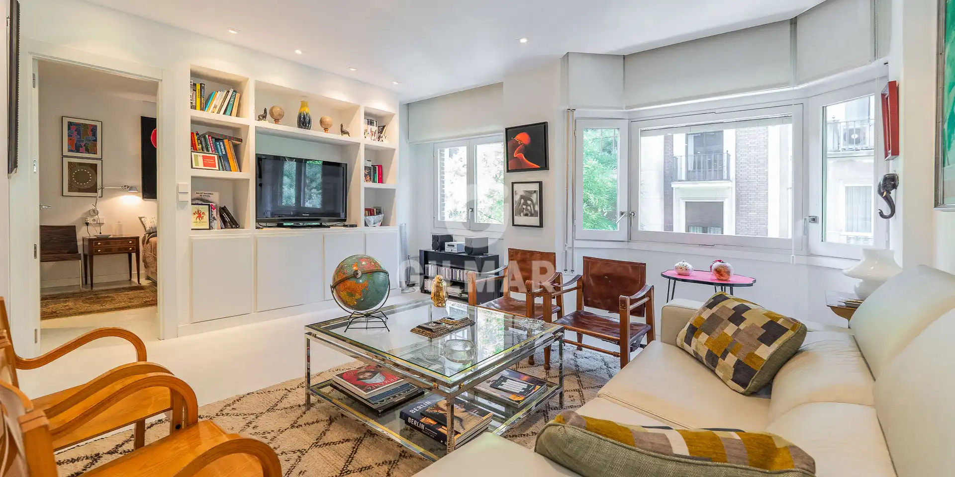 Sala de estar de Piso en venta en Madrid con Calefacción, Jardín privado y Piscina