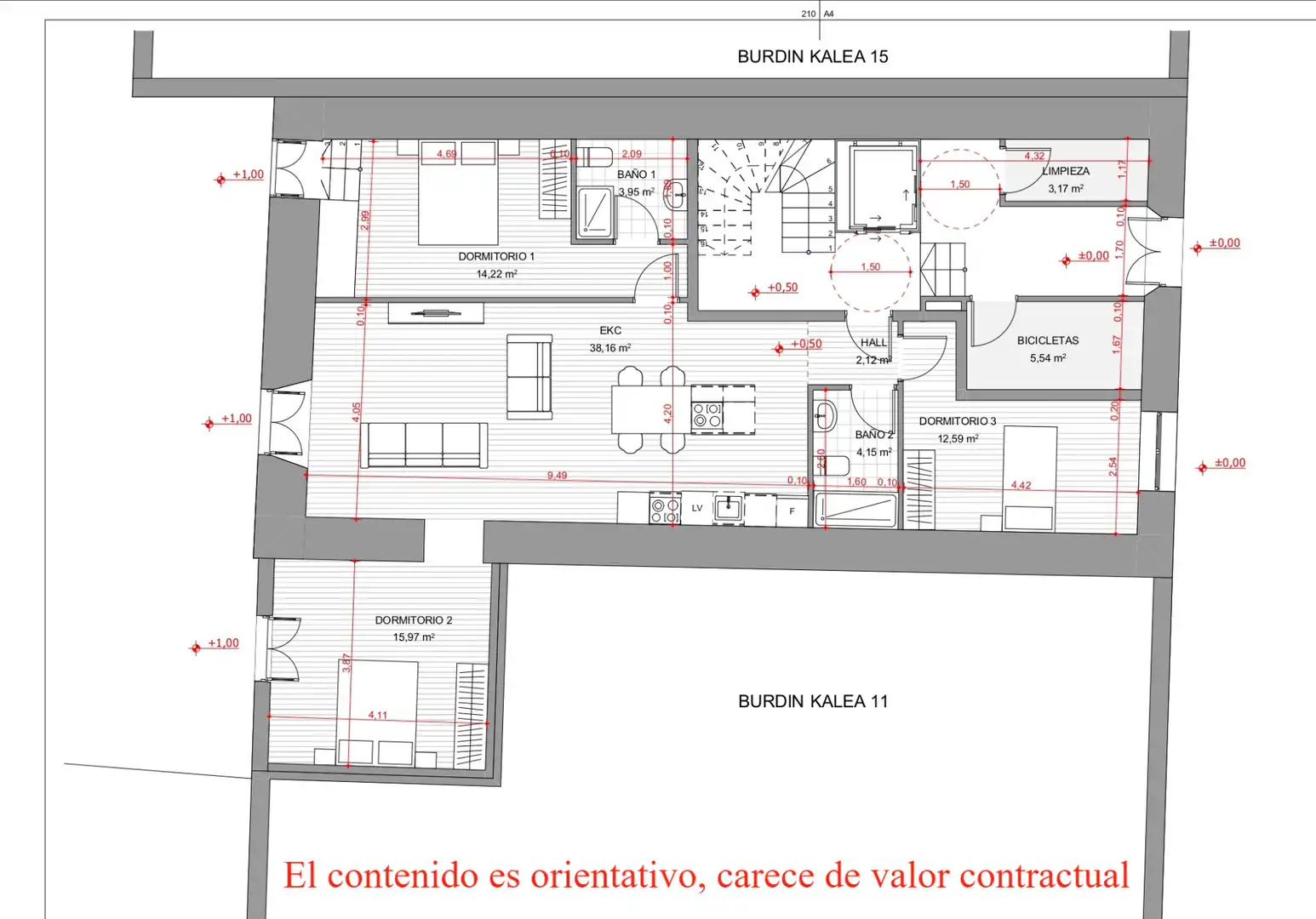 Wohnung mit Aufzug zum Verkauf in Urduña / Orduña, imagen 8
