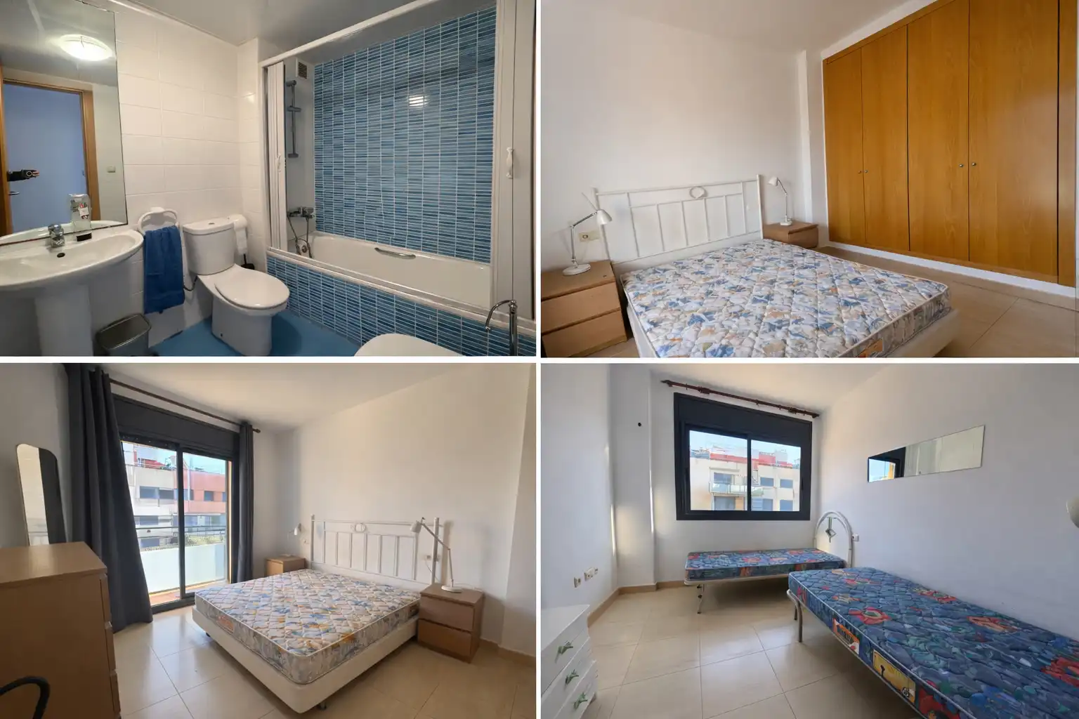 Bedroom of Apartments for sale in Cubelles  with Heating, Terrace and Storage room