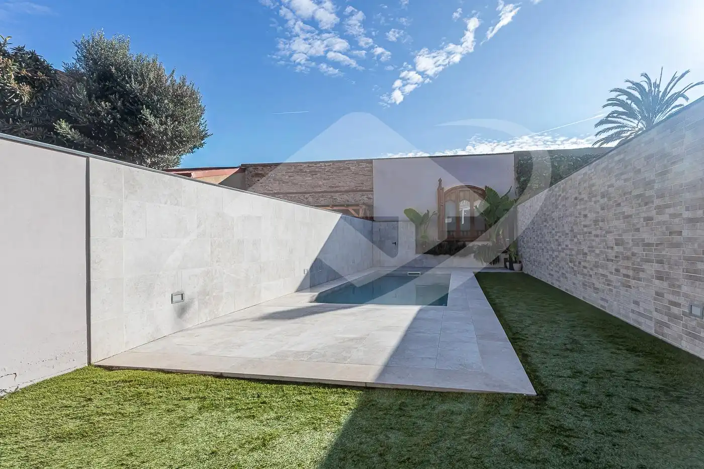 Exterior view of Houses for sale in Sabadell  with Heating, Private garden and Parquet flooring