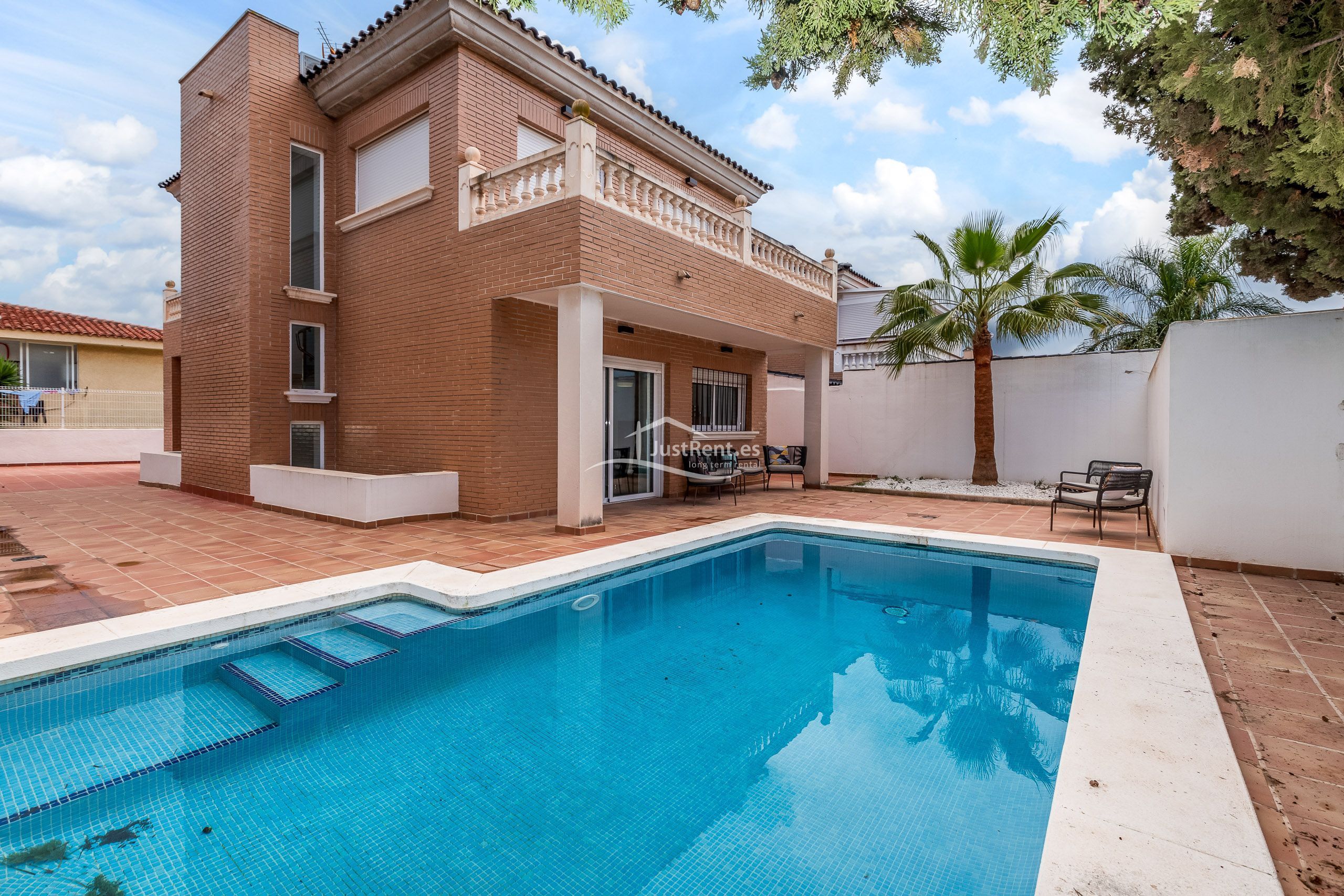Swimming pool of House or chalet to rent in Benidorm  with Air Conditioner, Heating and Terrace