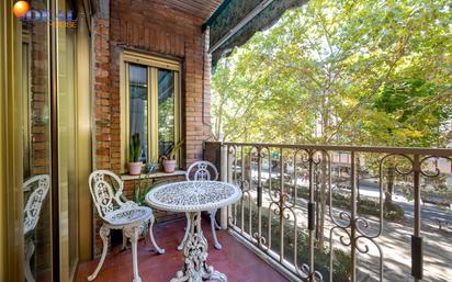 Balcony of Flat for sale in  Granada Capital  with Heating, Parquet flooring and Terrace