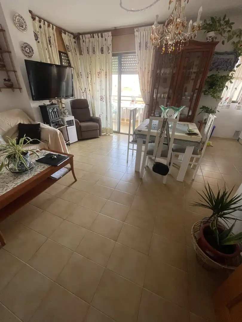 Wohnzimmer von Wohnung zur Miete in Salobreña mit Terrasse, Schwimmbad und Möbliert