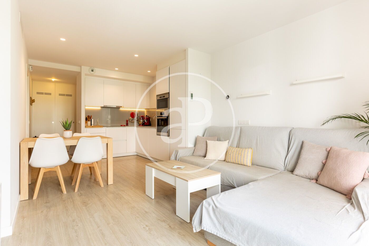 Sala de estar de Piso en venta en Sant Cugat del Vallès con Aire acondicionado, Calefacción y Terraza