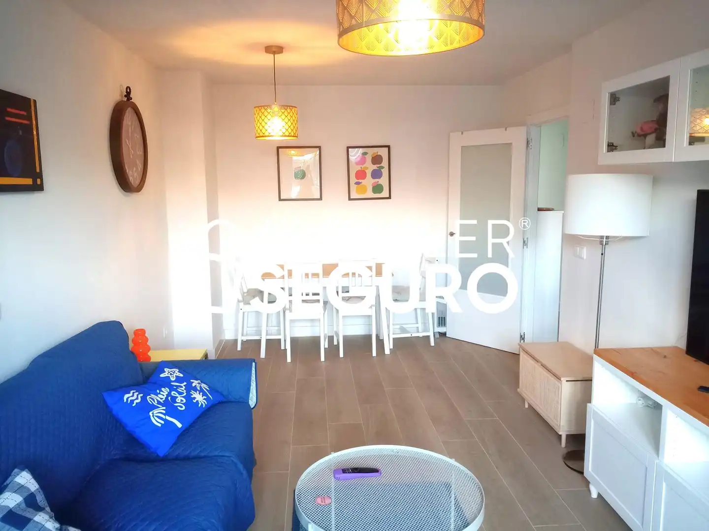 Living room of Flat for rent in Valladolid  with Heating, Terrace and Swimming Pool