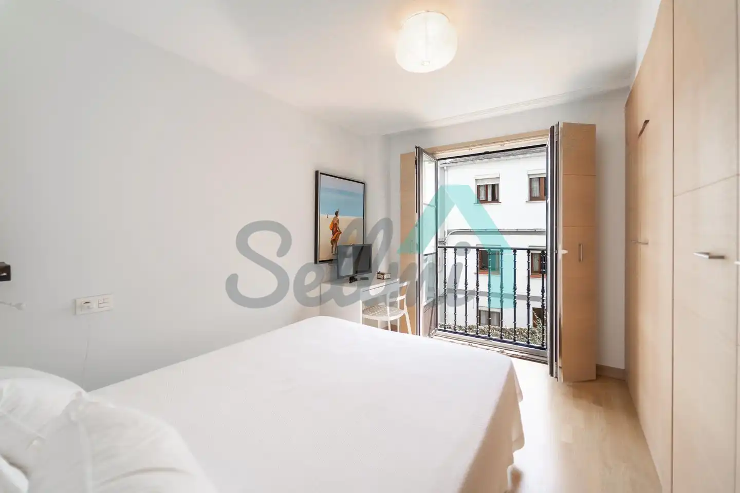Bedroom of Flat for sale in Castropol  with Heating, Storage room and Furnished
