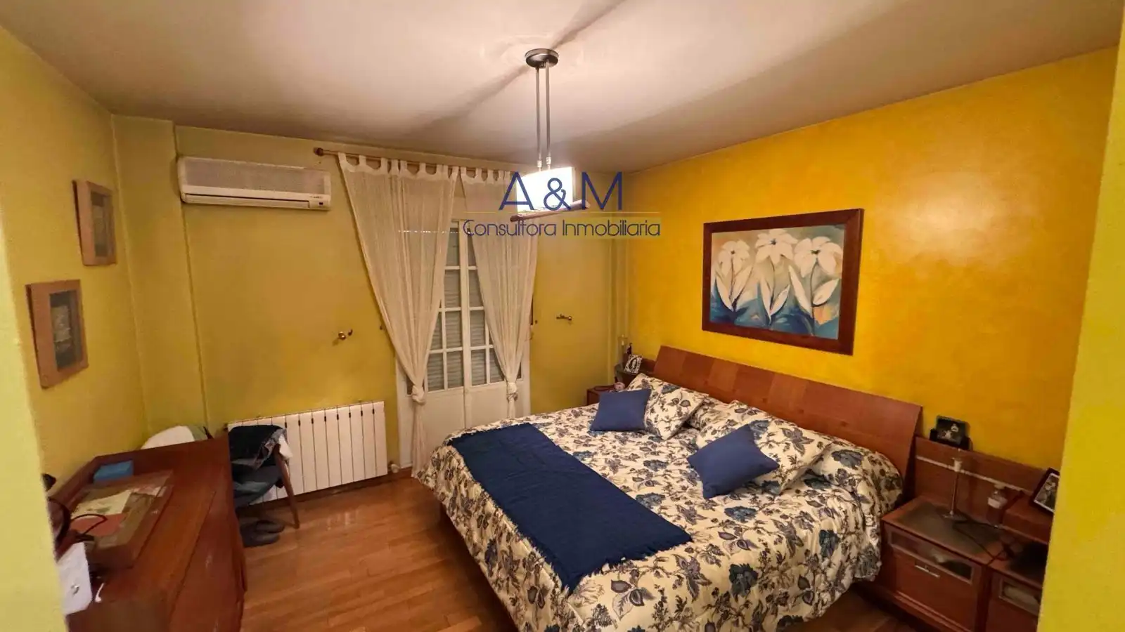 Bedroom of Houses for sale in Santovenia de Pisuerga  with Air Conditioner, Heating and Terrace