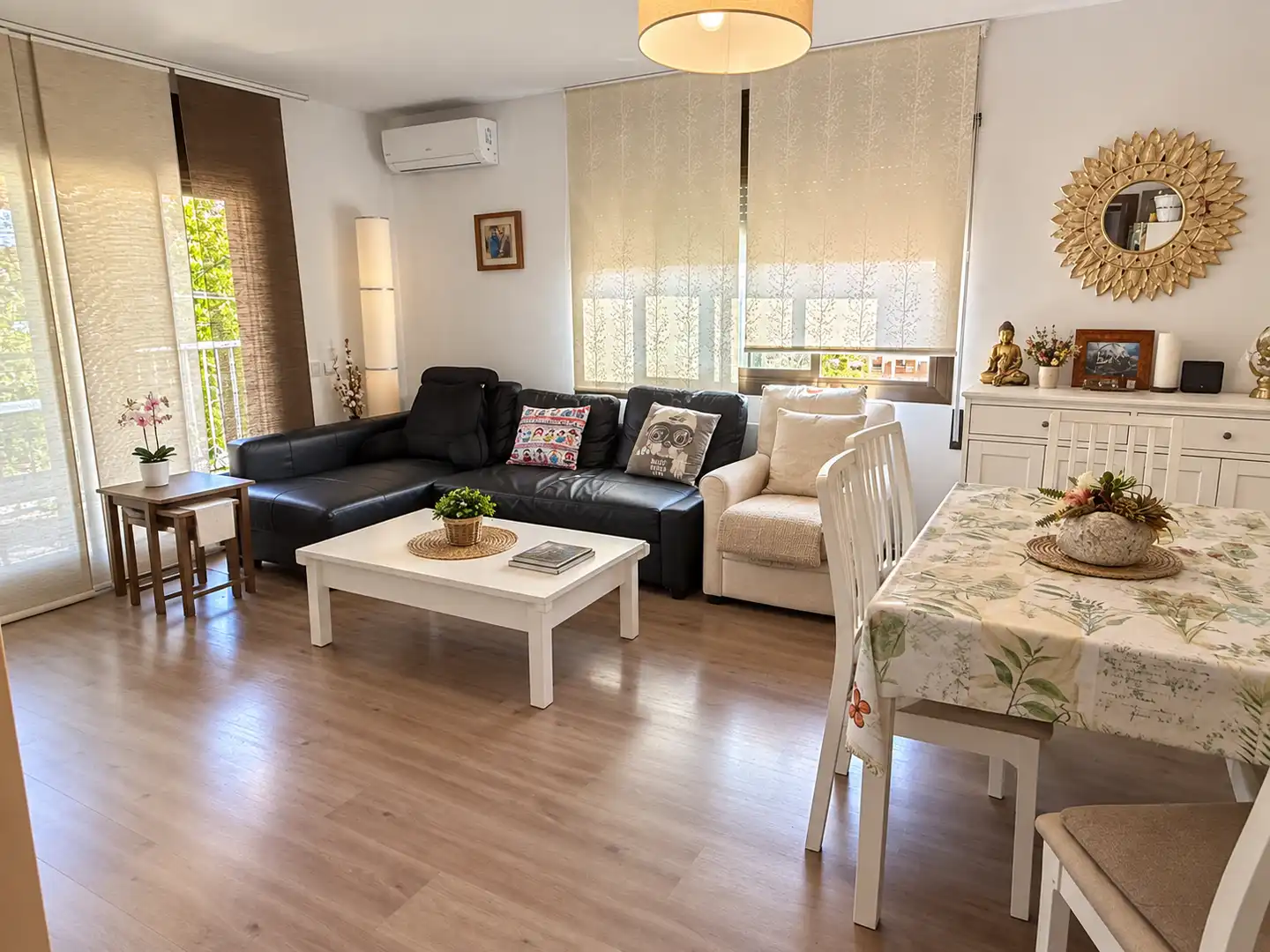 Sala de estar de Piso en venta en Rubí con Aire acondicionado, Calefacción y Terraza
