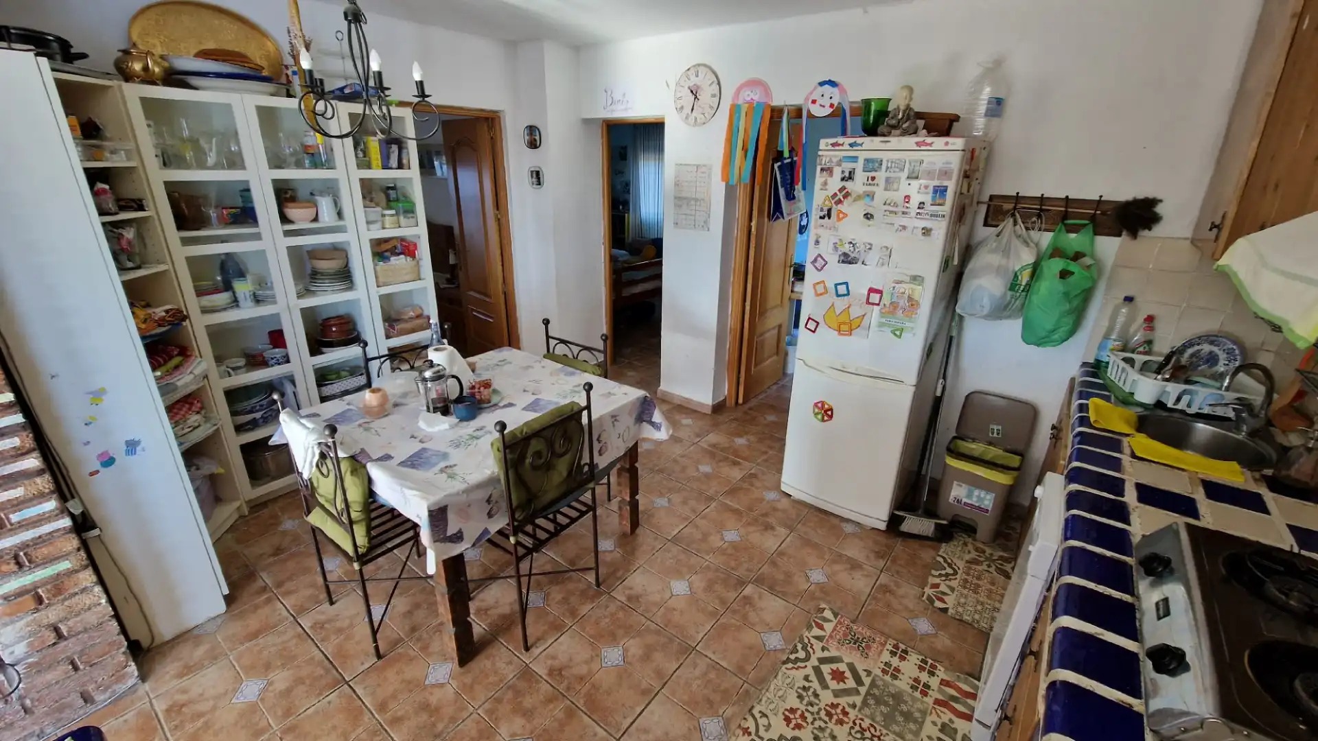 Cuina de Finca rústica en venda en Mijas amb Aire condicionat, Calefacció i Jardí privat