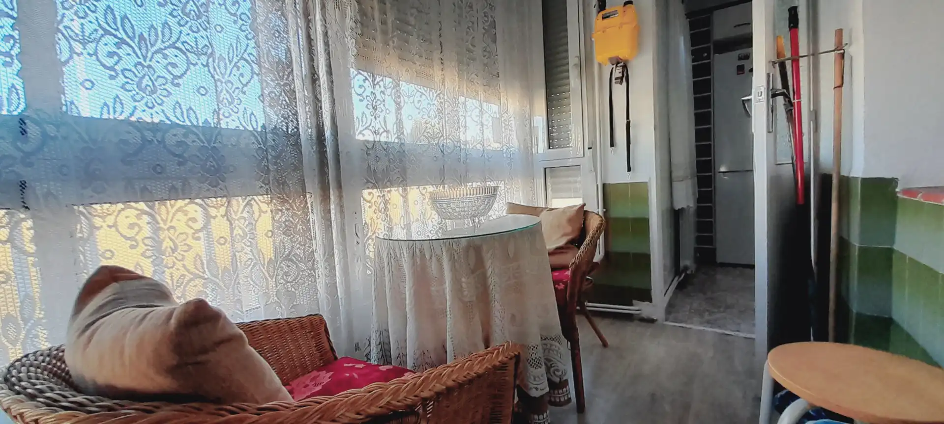Balcony of Flat for sale in Madrid  with Air Conditioner, Heating and Terrace