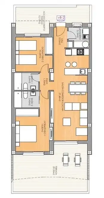 Flat for sale in Orihuela  with Air Conditioner, Terrace and Furnished