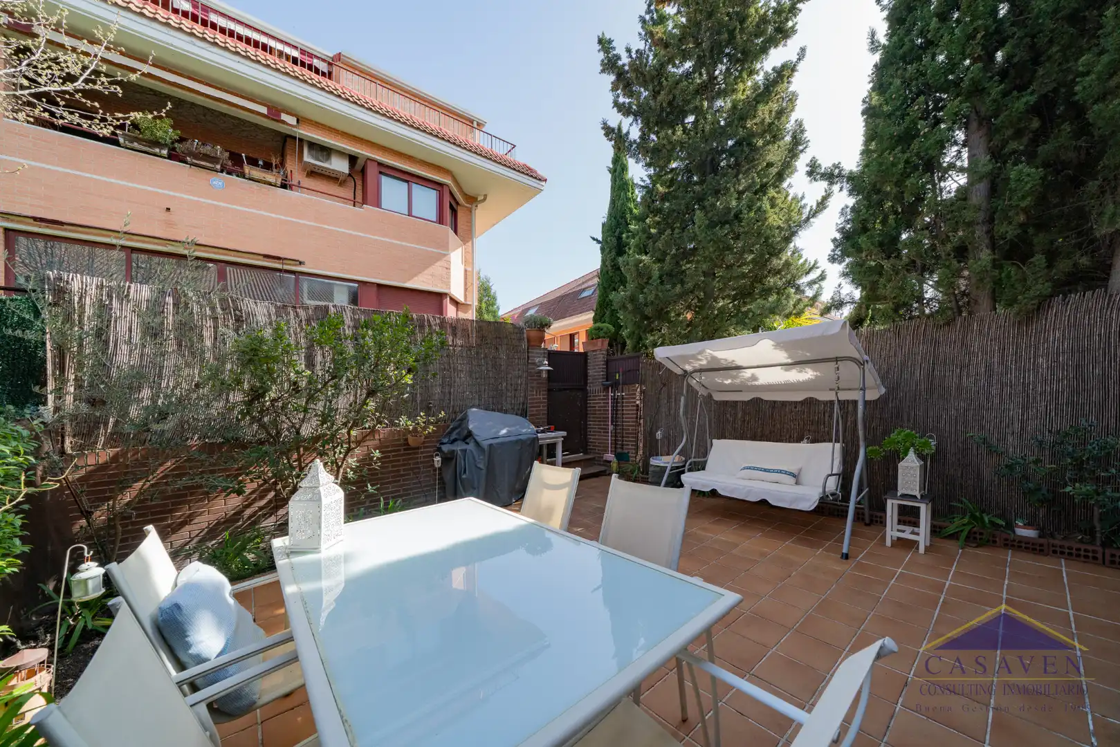Garden of Houses for sale in Las Rozas de Madrid  with Heating, Private garden and Terrace
