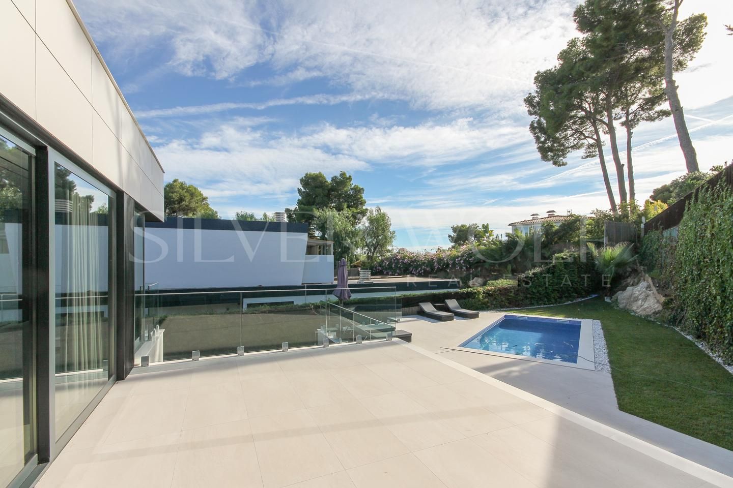 Terraza de Casa o chalet en venta en Castelldefels con Aire acondicionado, Calefacción y Jardín privado