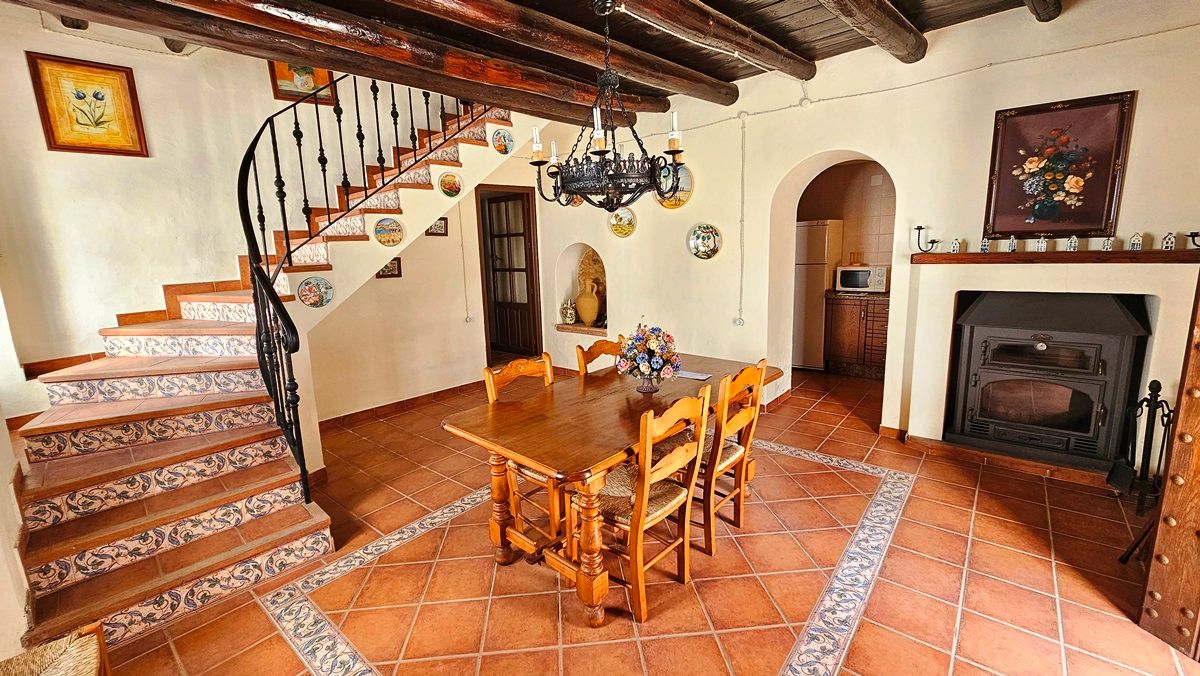 Dining room of House or chalet for sale in Fuenteheridos  with Terrace and Storage room
