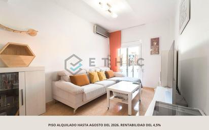 Living room of Flat for sale in  Barcelona Capital  with Air Conditioner, Heating and Terrace