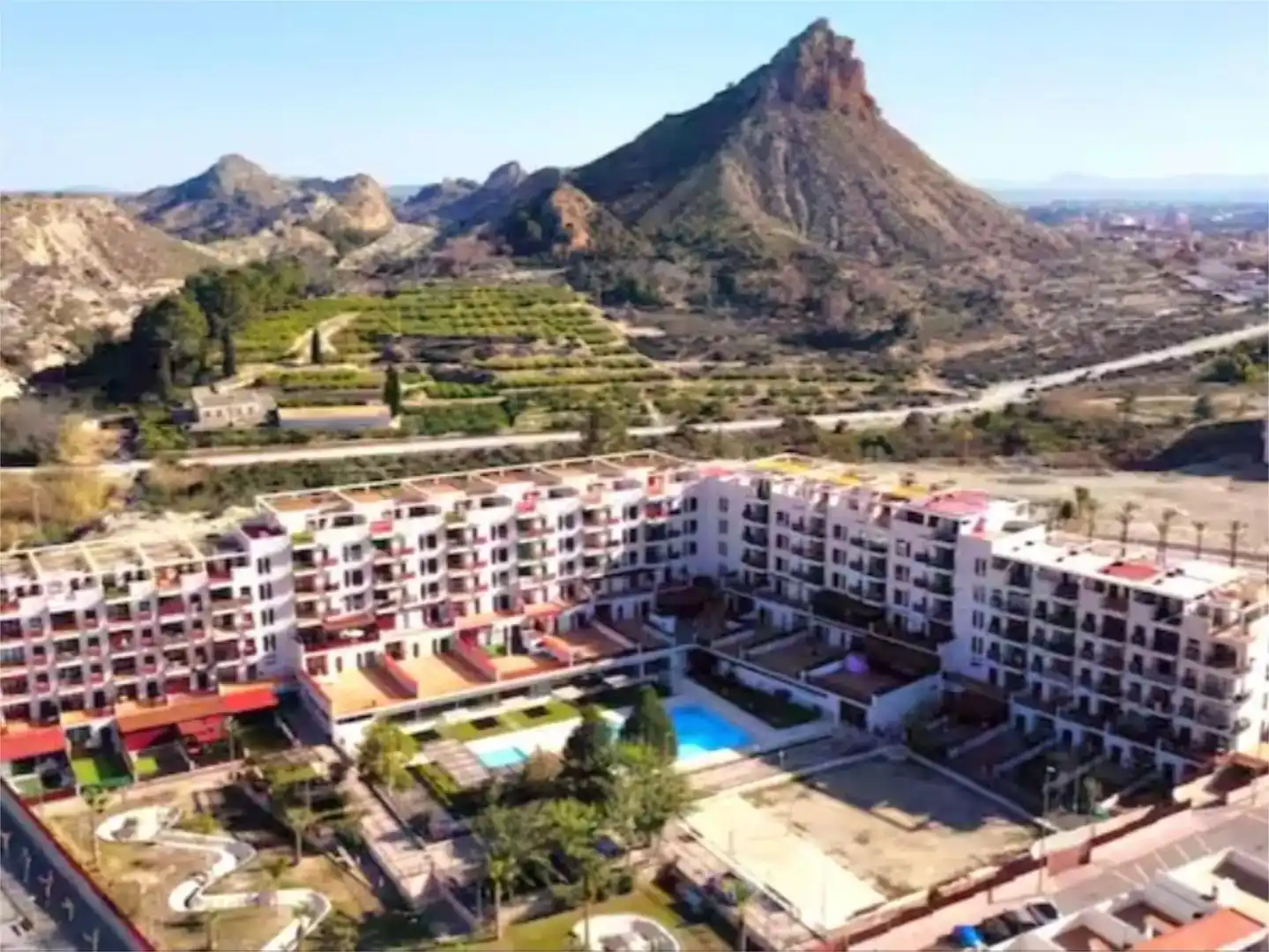 Exterior view of Flat for sale in Archena  with Air Conditioner, Storage room and Swimming Pool