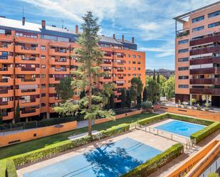 Vista exterior de Pis en venda en  Madrid Capital amb Aire condicionat