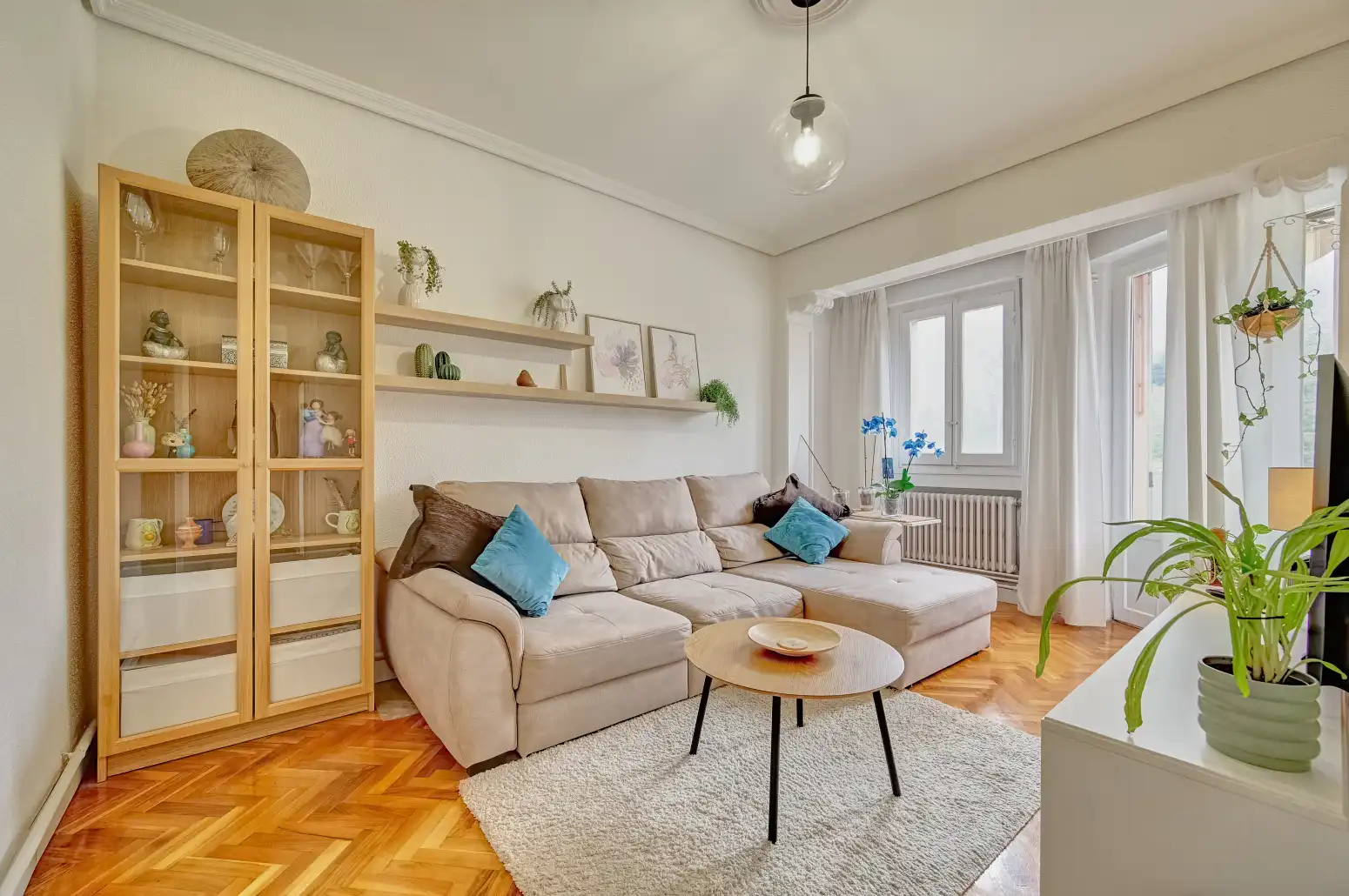 Sala de estar de Piso en venta en Beloso