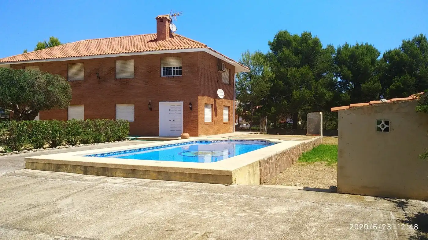 Swimming pool of Houses for sale in La Nucia  with Private garden, Terrace and Storage room