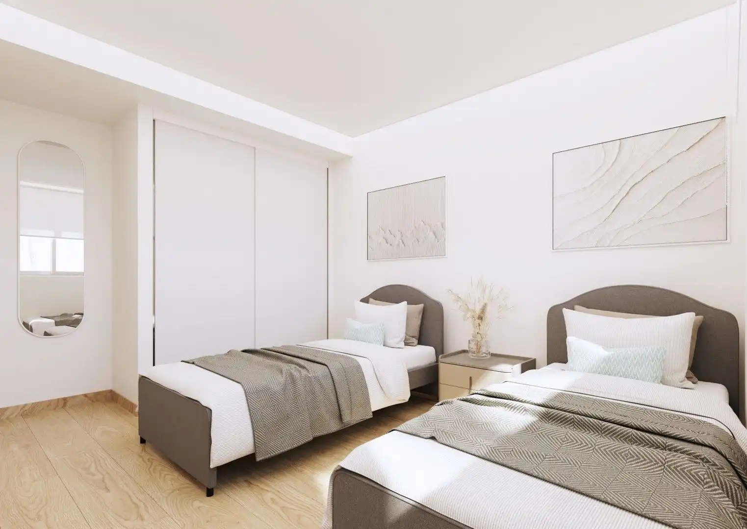 Bedroom of Apartments for sale in Cartagena  with Air Conditioner, Heating and Private garden